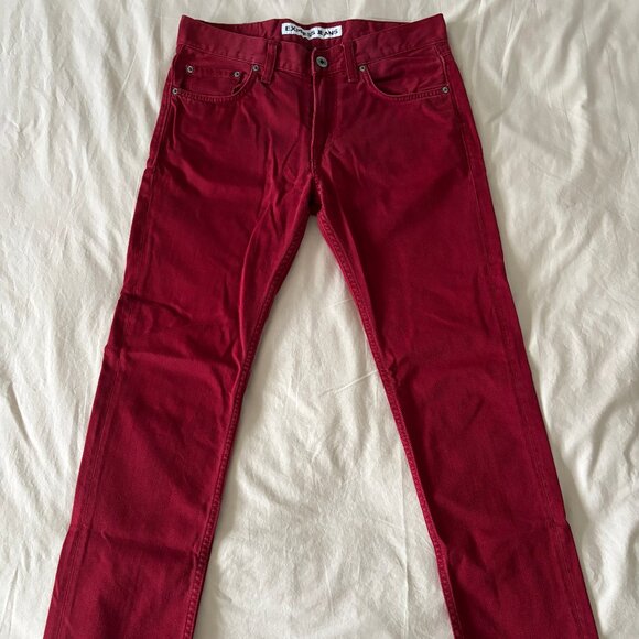 Express Red Jeans - Picture 1 of 10